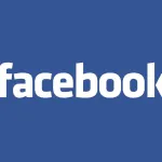 Logo de Facebook sobre un fondo azul, representando la red social más grande del mundo, utilizada para conectar personas y compartir contenido.