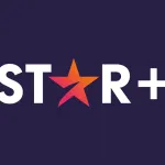 Logo de Star+, plataforma de streaming que ofrece una amplia variedad de contenido, incluyendo series, películas y deportes. El diseño presenta el nombre 