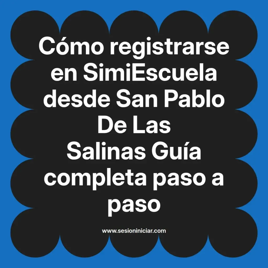 {simiescuela(termino)} en SimiEscuela desde {simiescuela(ciudad)} Guía completa paso a paso