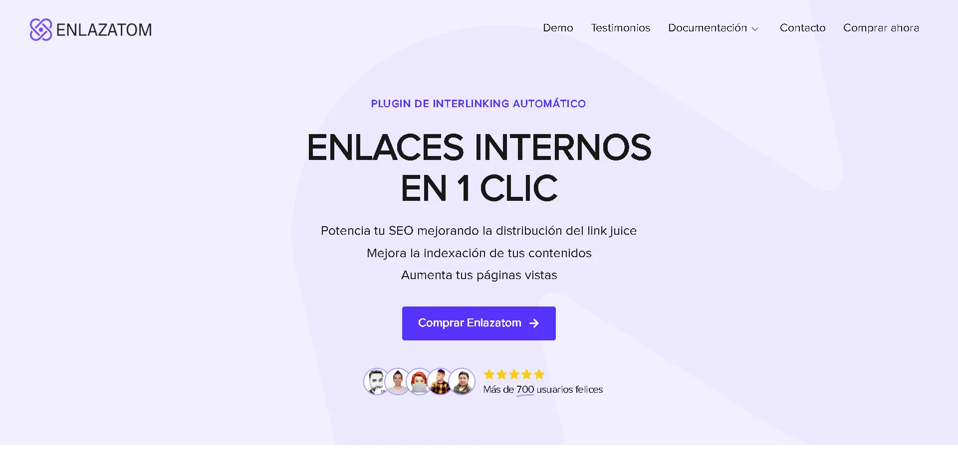 Pantalla de inicio de sesión de Enlazatom