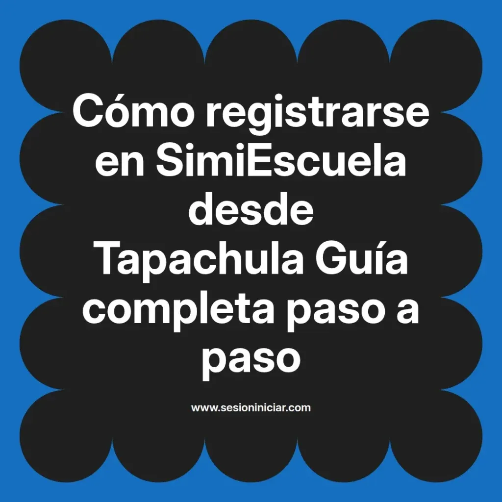 {simiescuela(termino)} en SimiEscuela desde {simiescuela(ciudad)} Guía completa paso a paso