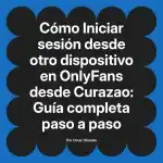 Iniciar sesión desde otro dispositivo en OnlyFans desde Curazao: Guía completa paso a paso
