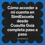 cómo cambiar preguntas de seguridad en  SimiEscuela desde Acapulco  Guía completa paso a paso