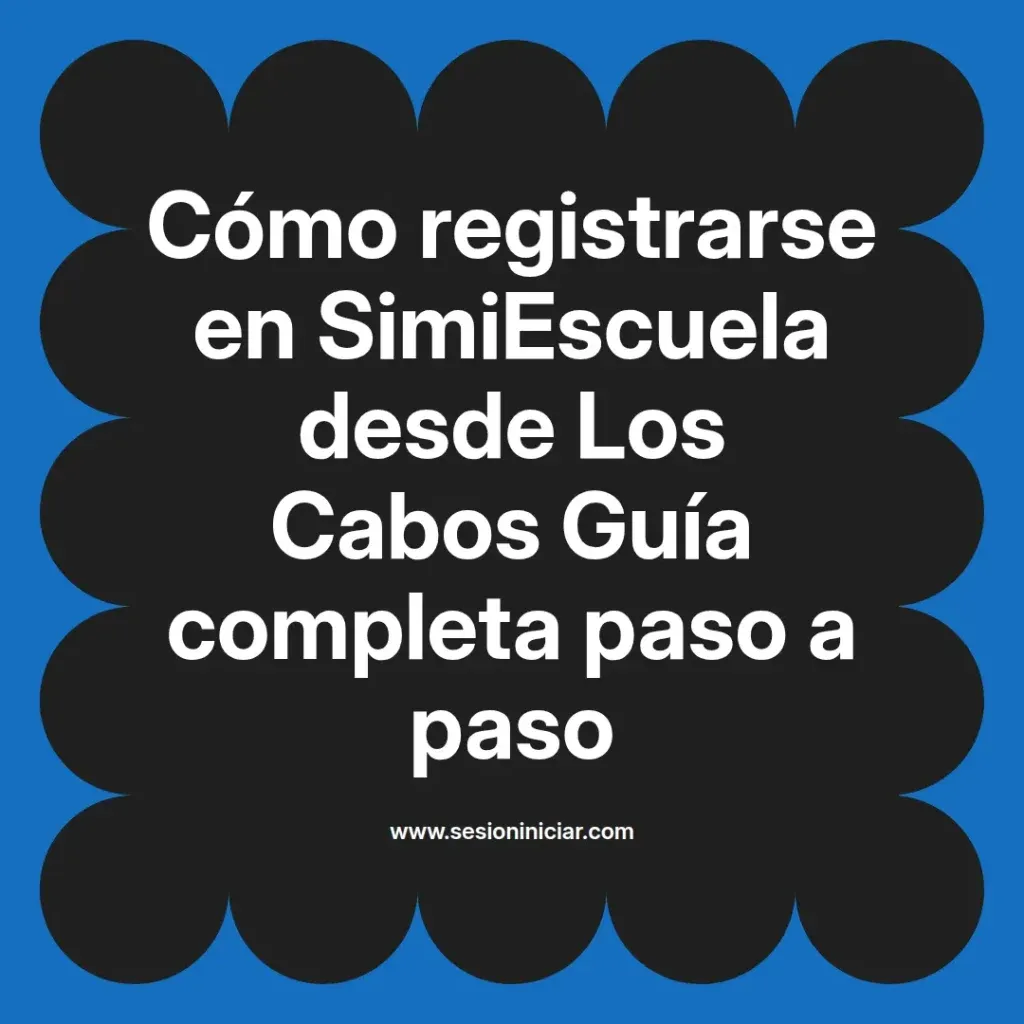 {simiescuela(termino)} en SimiEscuela desde {simiescuela(ciudad)} Guía completa paso a paso