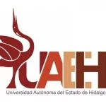 Logo de la Universidad Autónoma del Estado de Hidalgo, que presenta una grulla estilizada en tonos marrones y un diseño moderno, representando la identidad institucional y su compromiso con la educación superior.