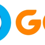 Logo de la empresa DGO que presenta un diseño moderno con colores azul y naranja, destacando la letra D en forma estilizada y el texto GO en un tono vibrante.