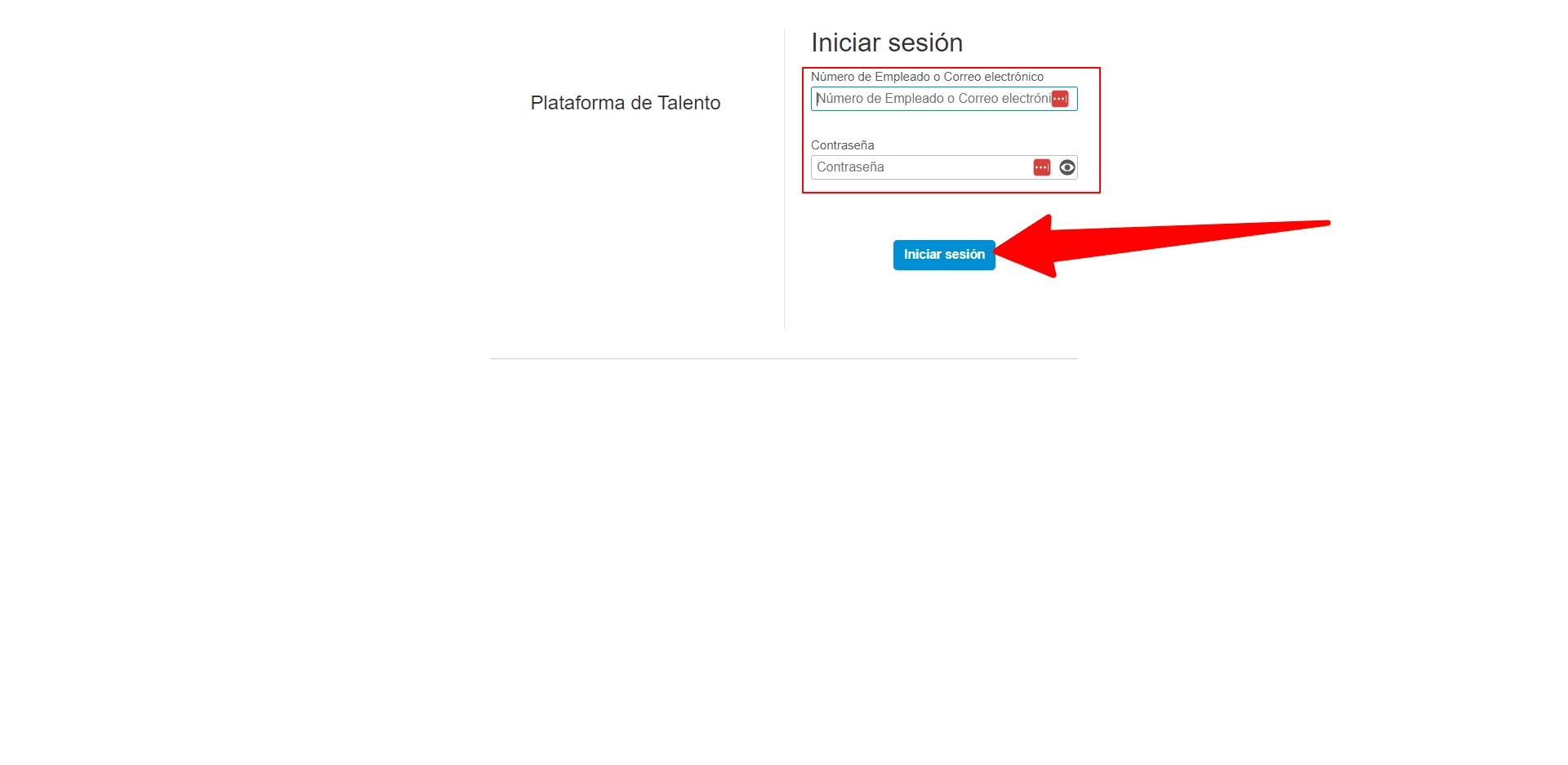 Imagen principal de login Mi Entrenamiento OXXO