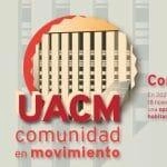 Imagen promocional de la Universidad Autónoma de la Ciudad de México (UACM) que destaca el crecimiento de la comunidad estudiantil. En 2022, se espera la incorporación de 5,130 nuevos estudiantes en 18 licenciaturas, reafirmando su compromiso con la educación superior gratuita en la Ciudad de México. Diseño gráfico con el logotipo de UACM y un fondo que refleja dinamismo.