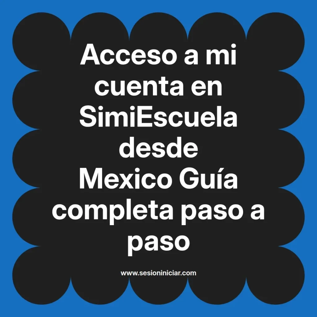 {simiescuela(termino)} en SimiEscuela desde {simiescuela(ciudad)} Guía completa paso a paso