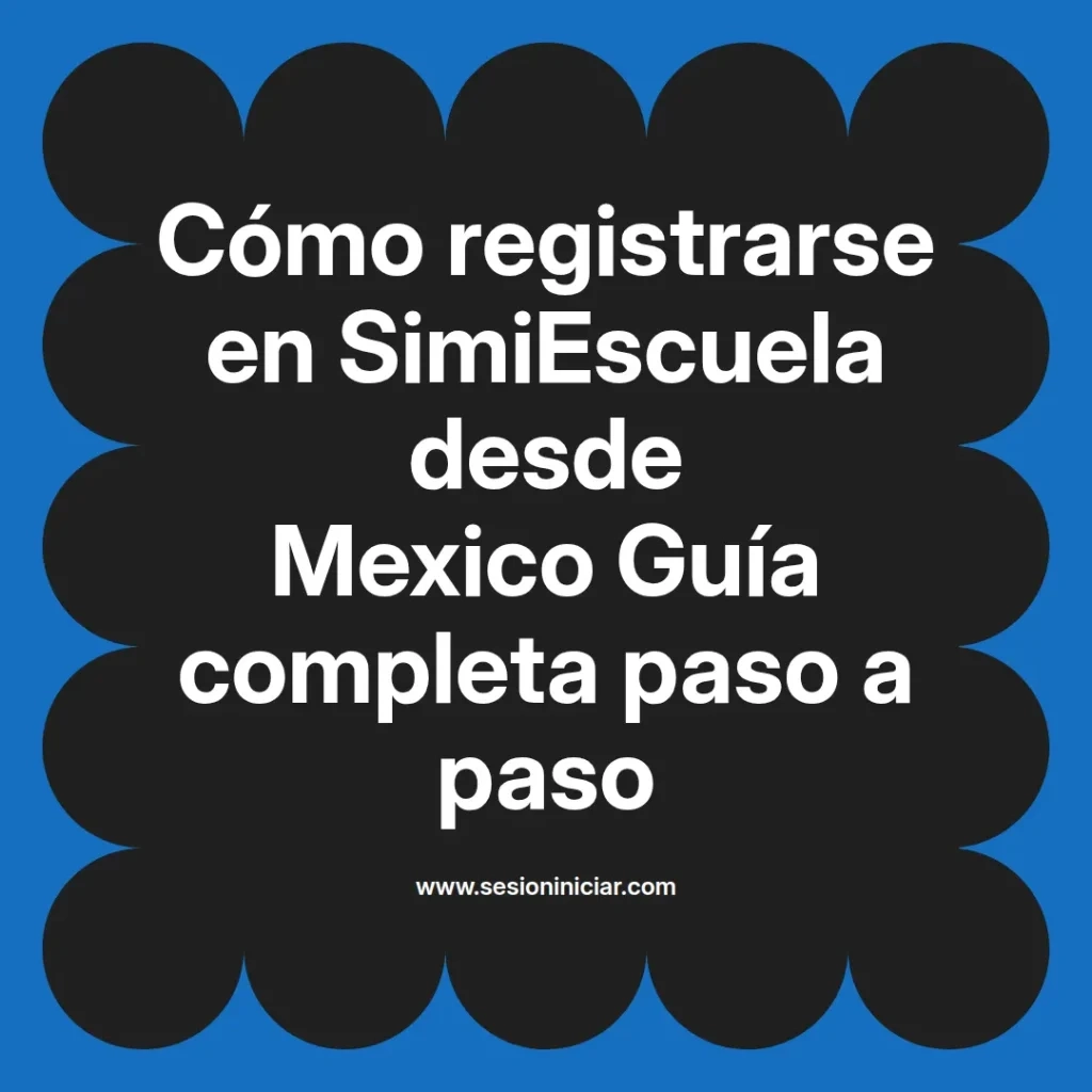 {simiescuela(termino)} en SimiEscuela desde {simiescuela(ciudad)} Guía completa paso a paso