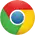Logotipo del navegador Google Chrome